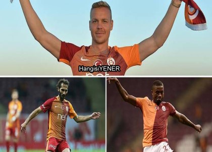 Galatasaray, 3 oyuncuyla yollarn ayryor