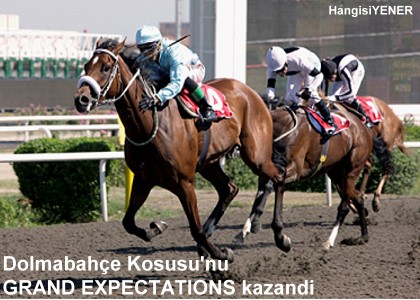 GRAND EXPECTATIONS Dolmabahe Kousunu kazand