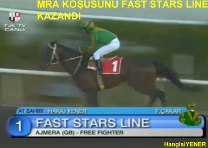 MRA KOUSUNU FAST STARS LINE KAZANDI