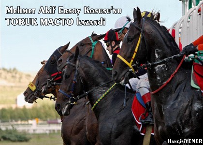 Mehmet Akif Ersoy KousuNu  TORUK MACTO kazand